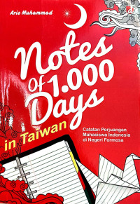 Notes of 1000 day in Taiwan